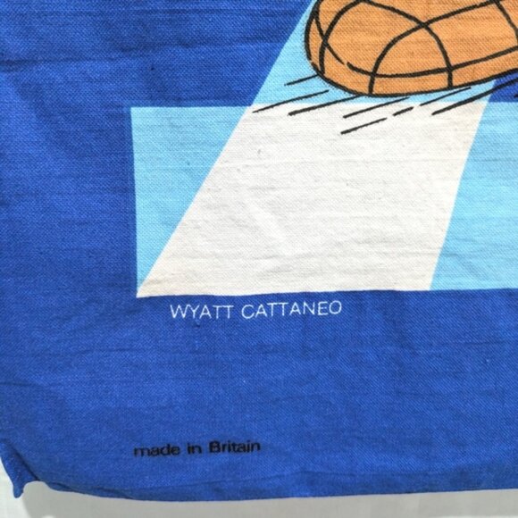 Vintage Tetley Tea Bags Kitchen Towel Gaffer Tea Folk 100% Cotton Collectable - Picture 5 of 6